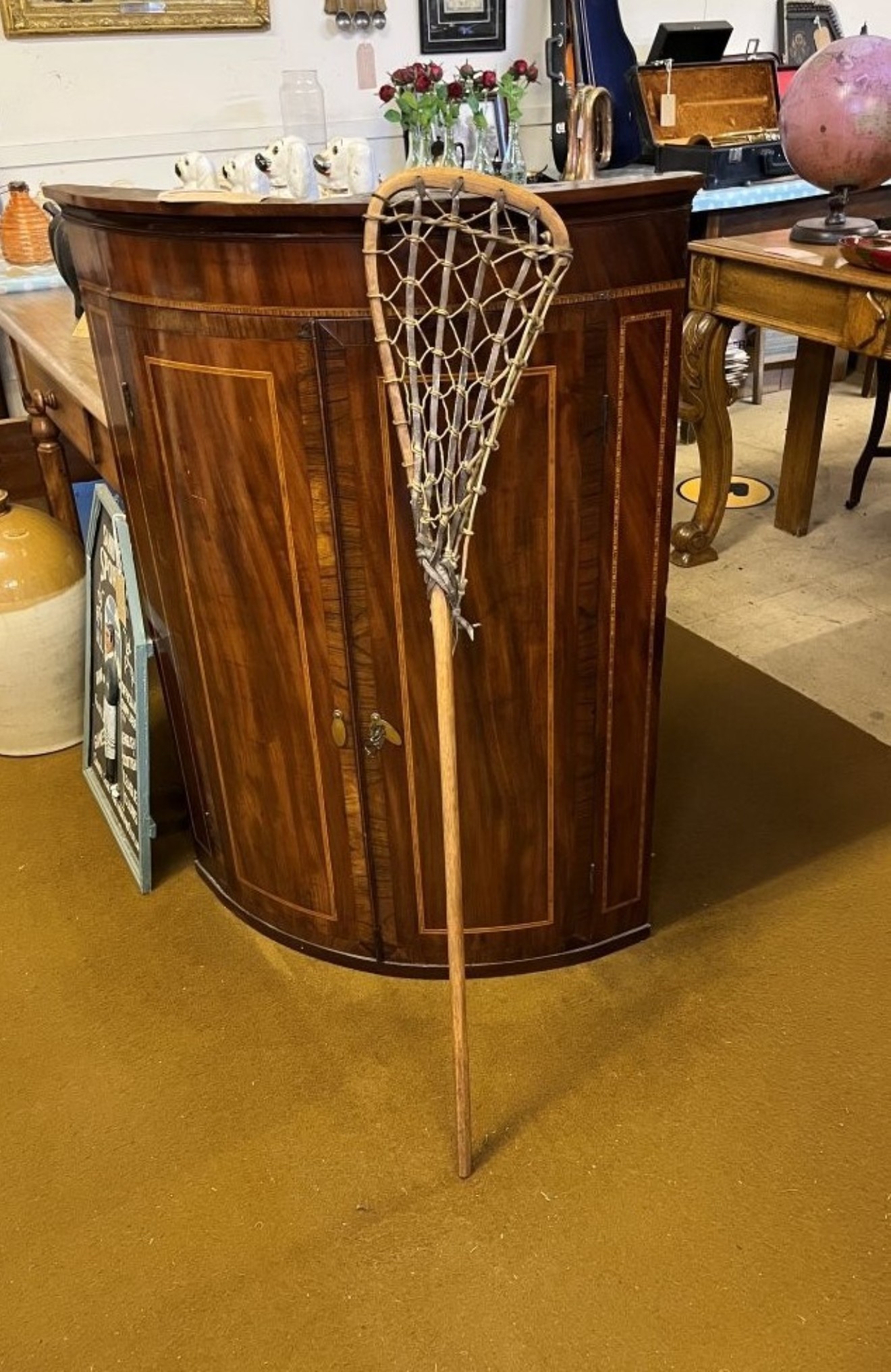 Vintage Lacrosse Stick by Hattersley & Son "Victoria"