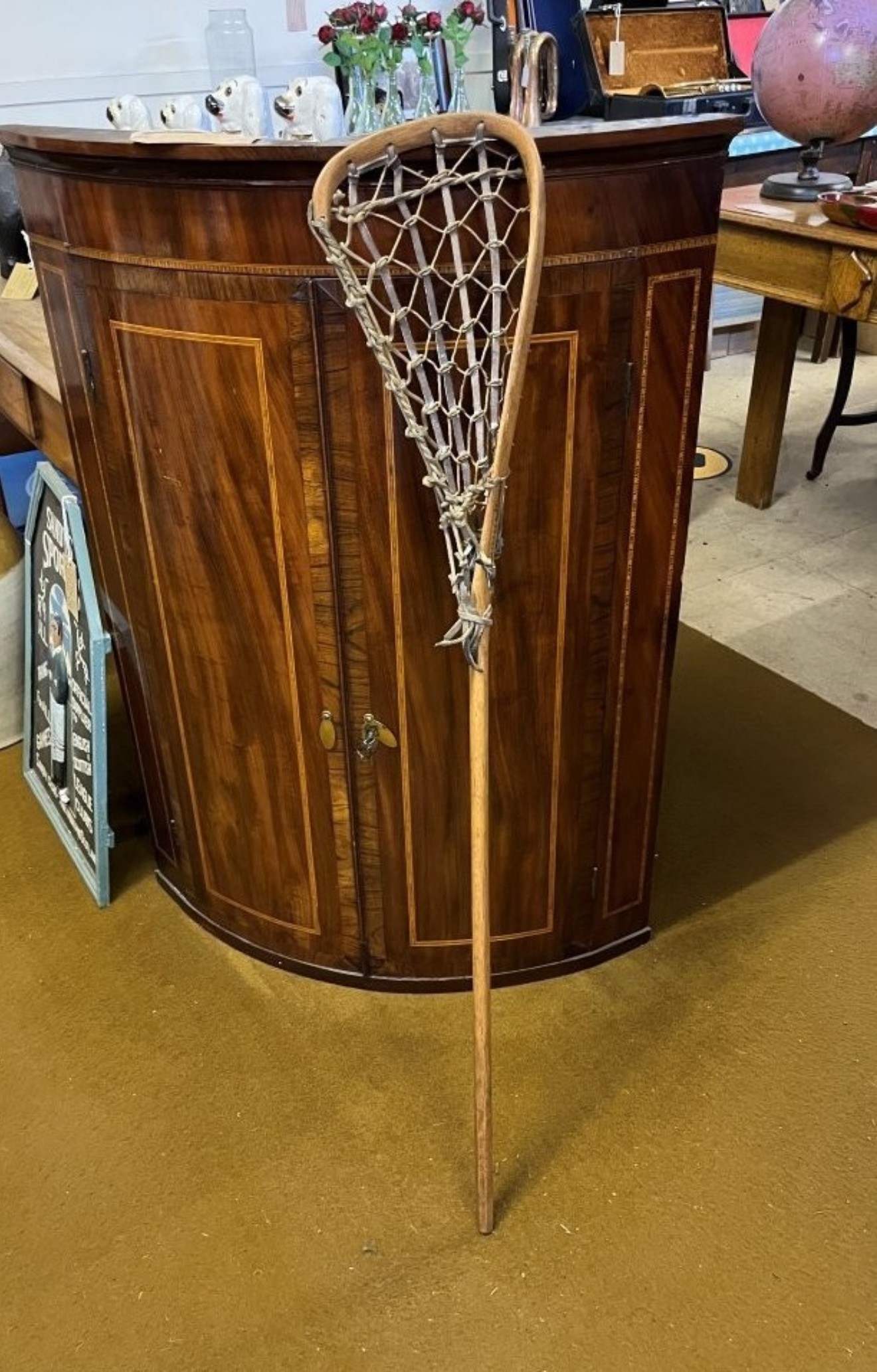 Vintage Lacrosse Stick by Hattersley & Son "Victoria"