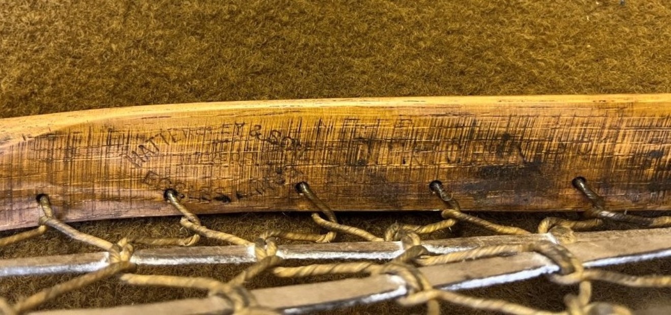 Vintage Lacrosse Stick by Hattersley & Son "Victoria"
