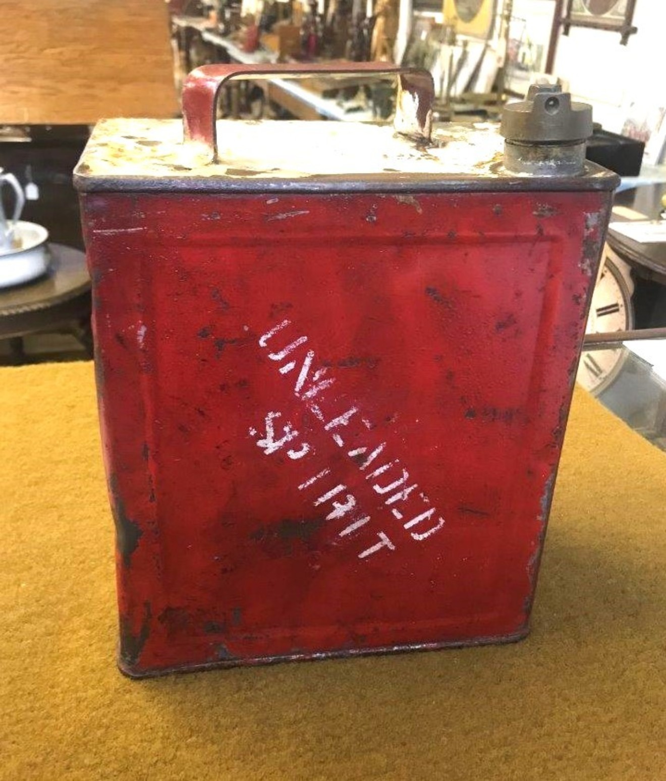 Vintage Shell Mex & BP Ltd 2 Gallon Petrol Can