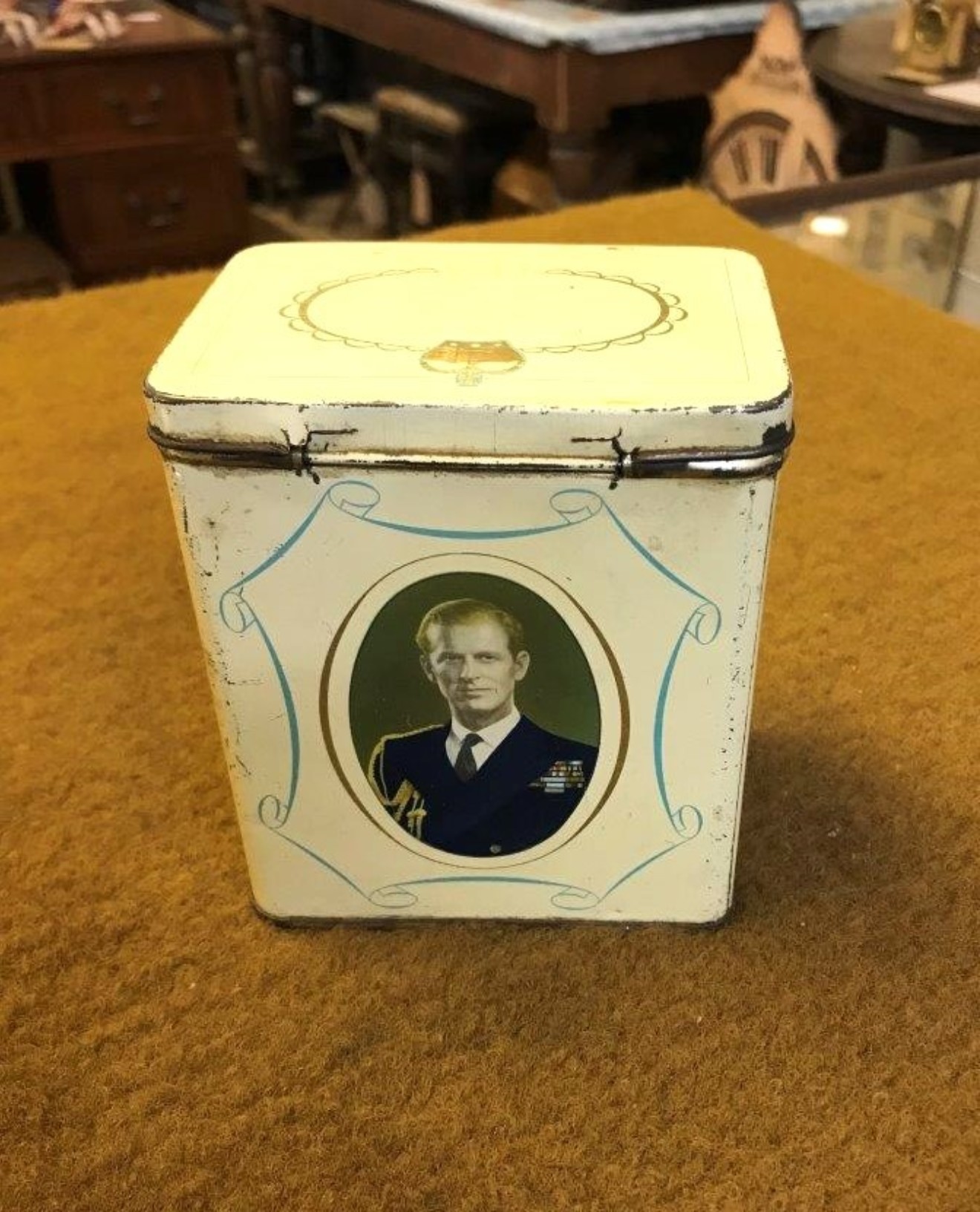Vintage Queen Elizabeth II Tea Tin