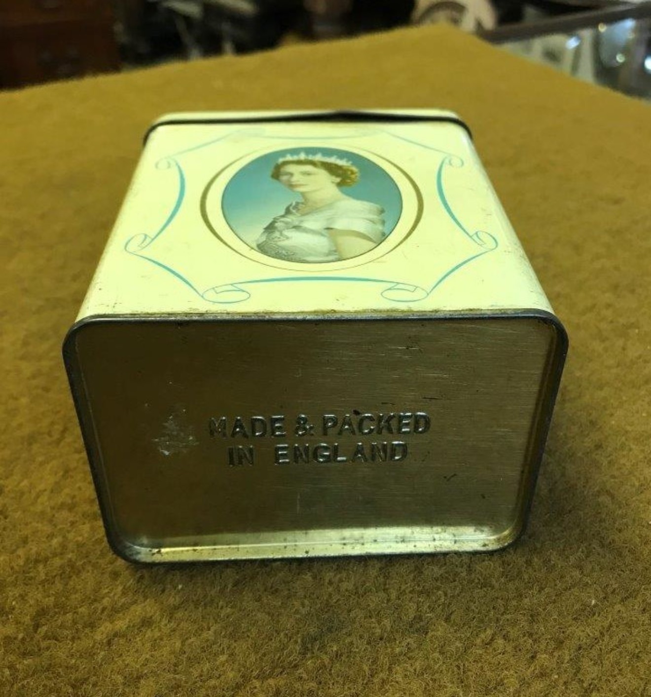 Vintage Queen Elizabeth II Tea Tin