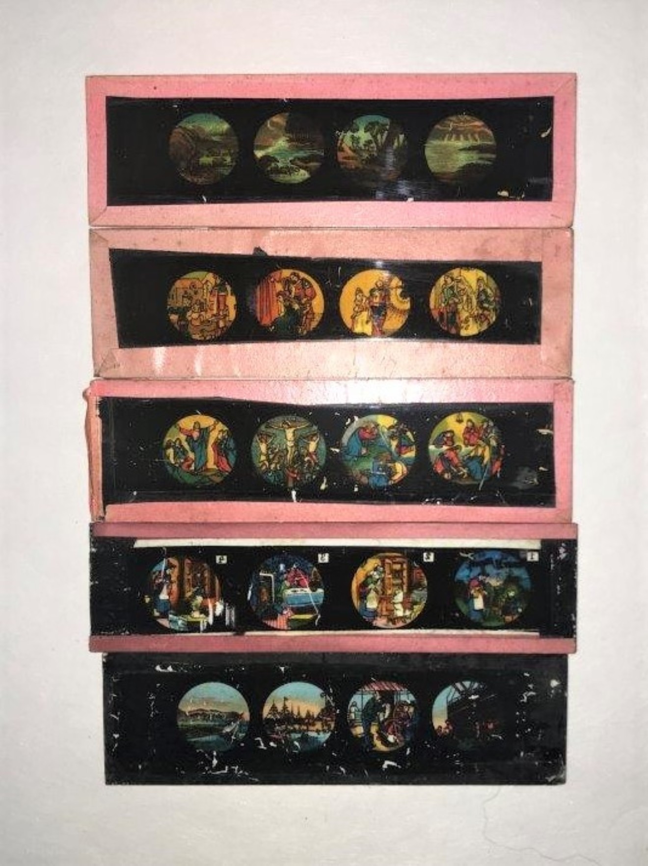 Antique Magic Lantern Slides