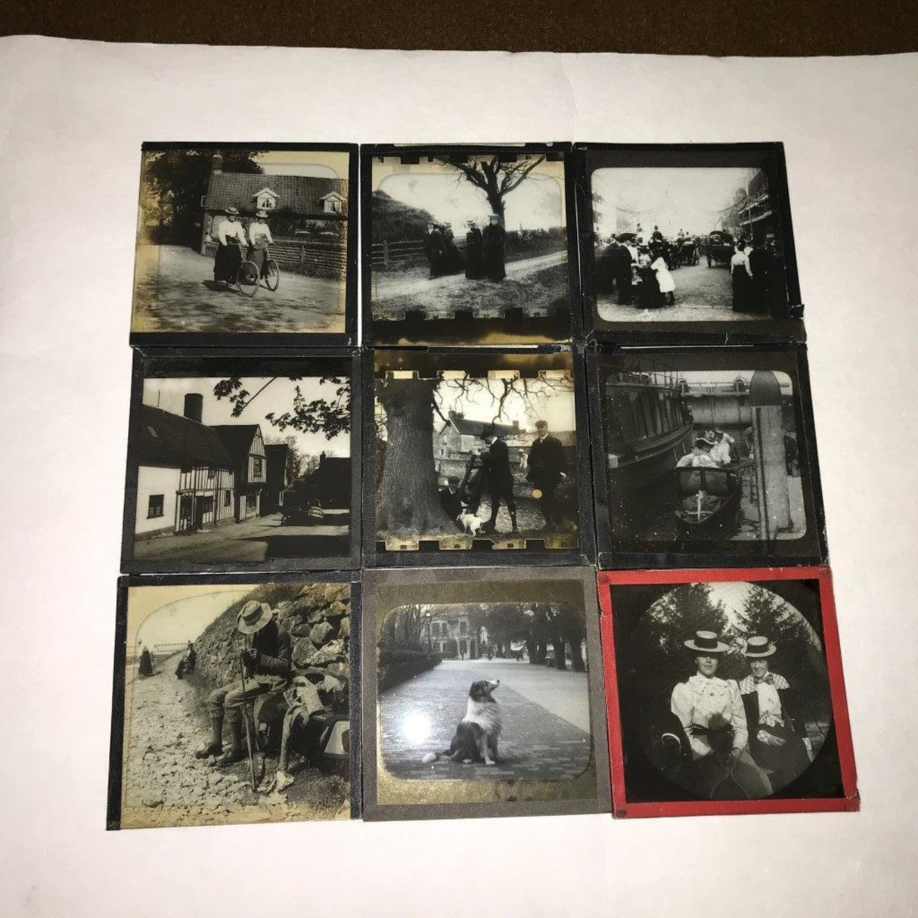 Antique Magic Lantern Slides