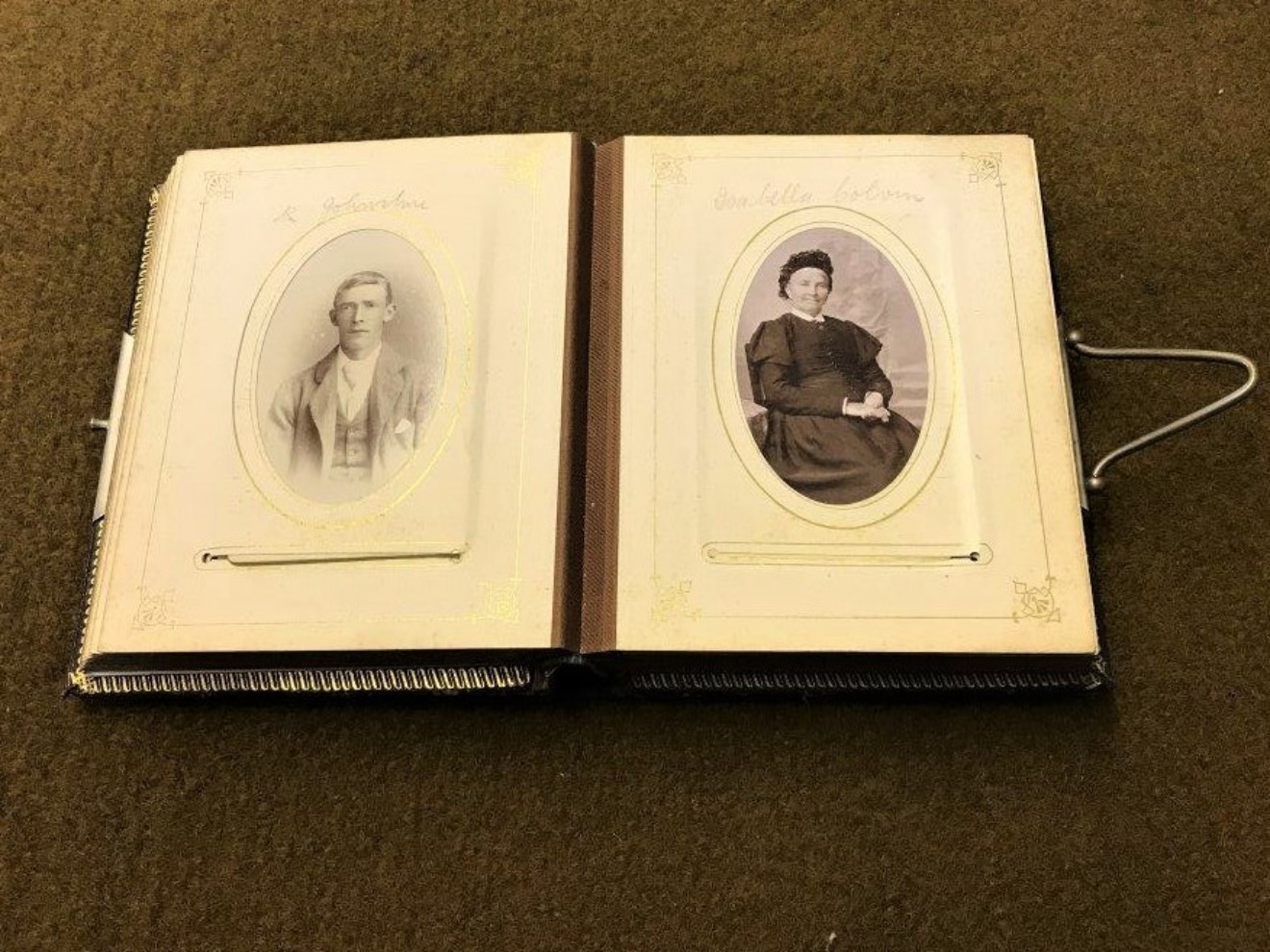 Leather Bound Photo Album - Bruce of Ballater