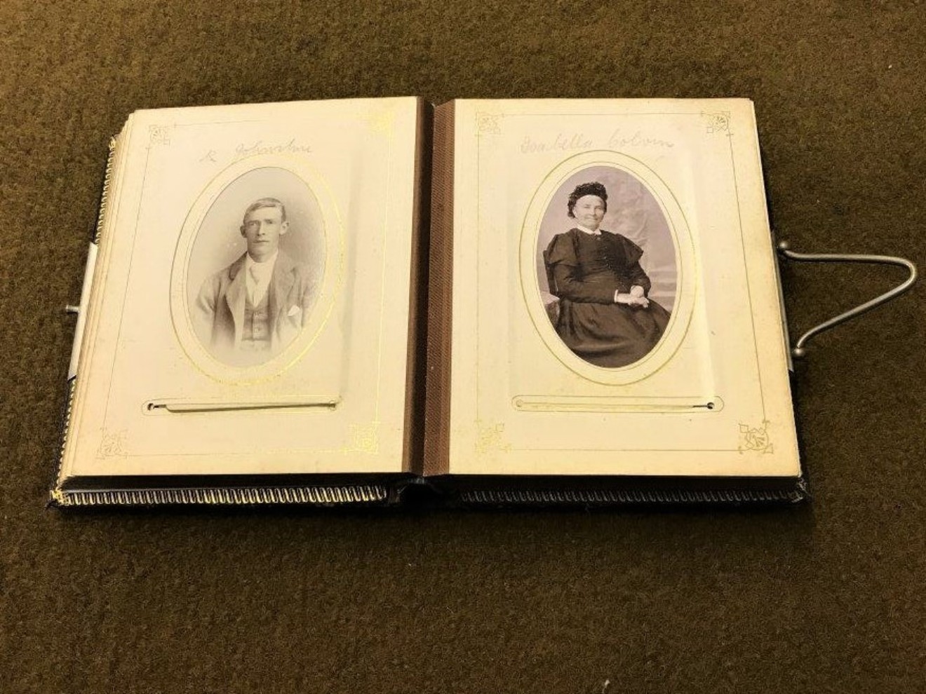 Leather Bound Photo Album (1891)