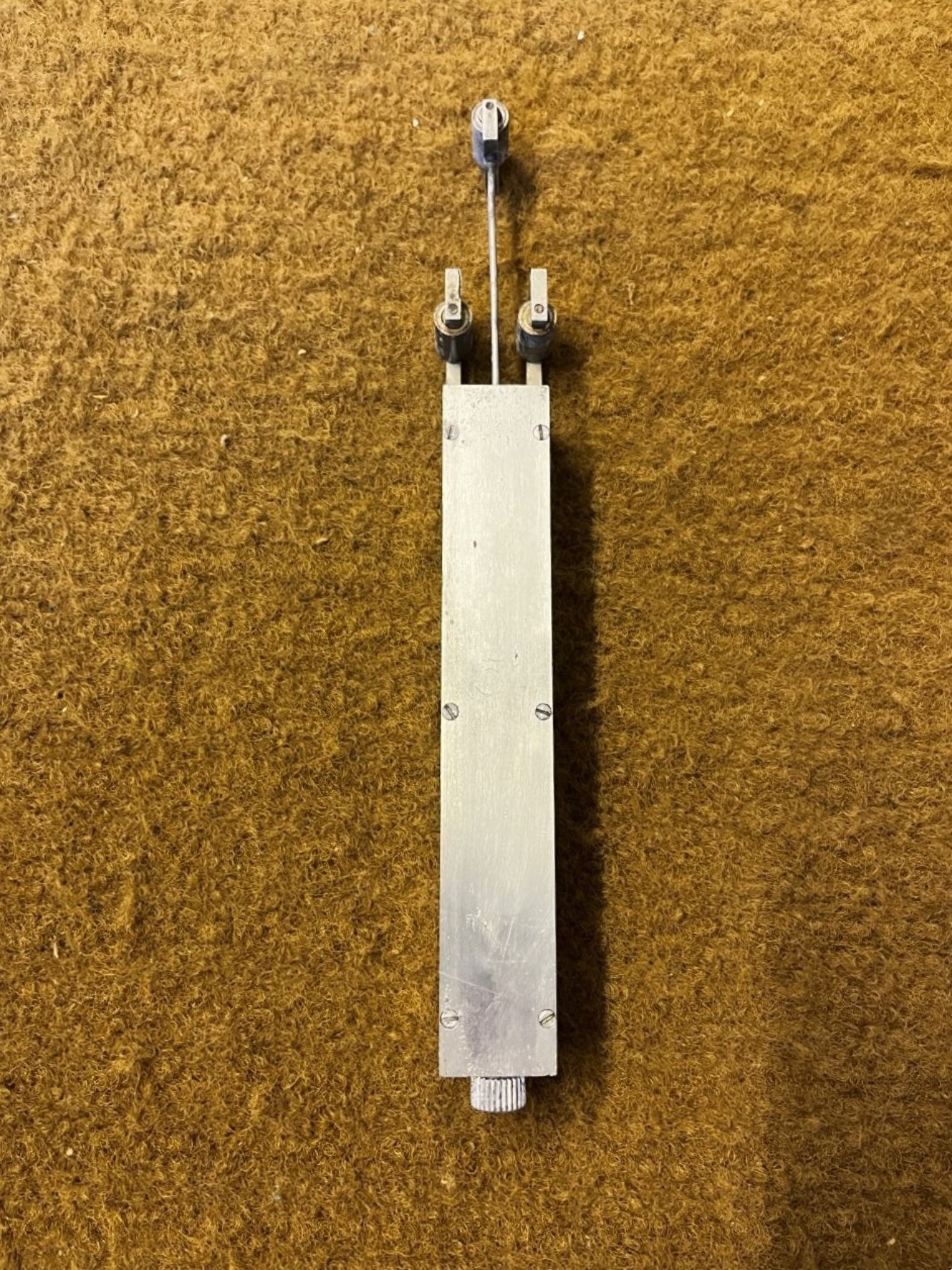 Vintage Wooden Cased Wire Tension Gauge