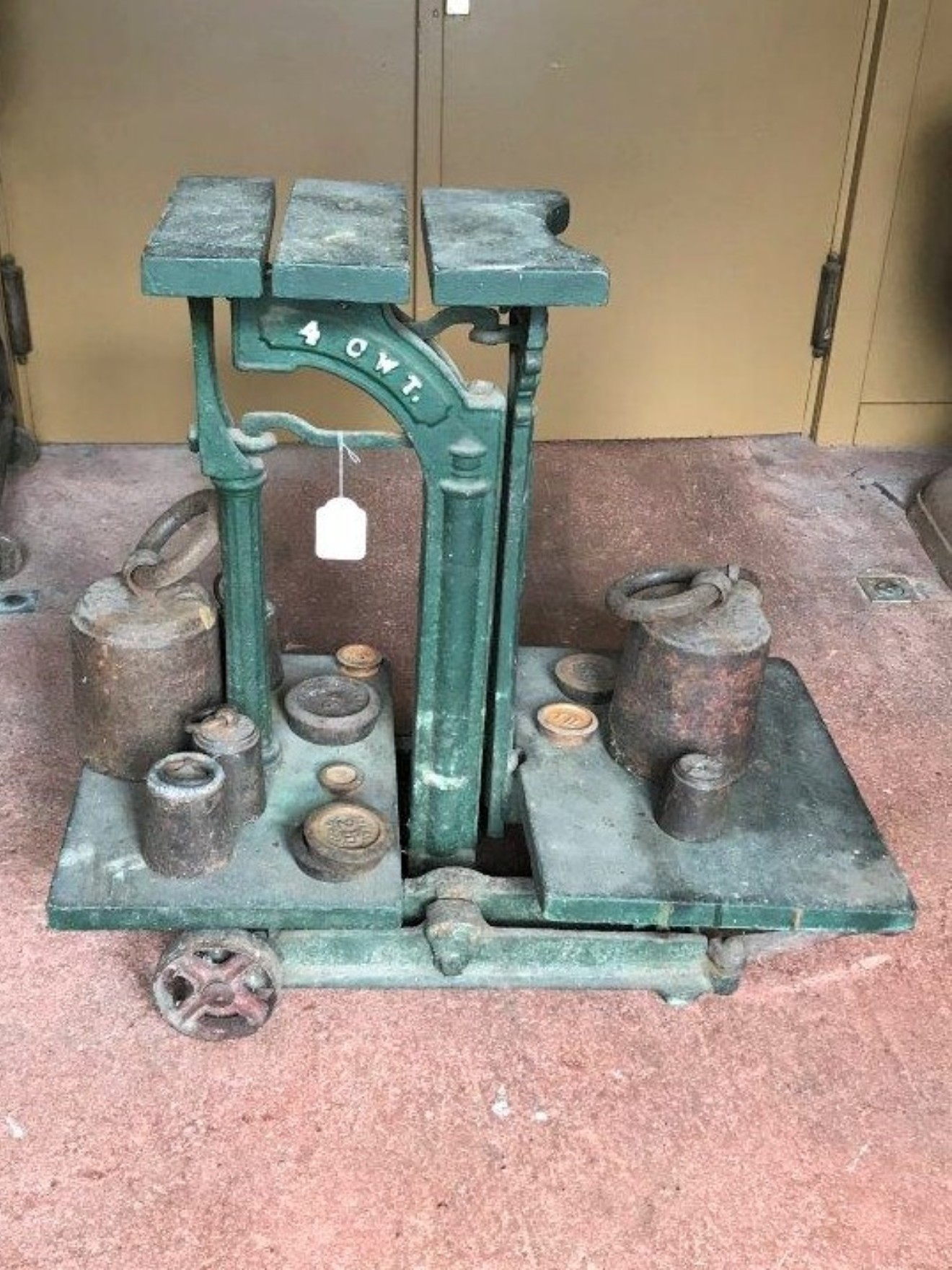 4 Cwt Potato Scales Lowe Maker Glasgow