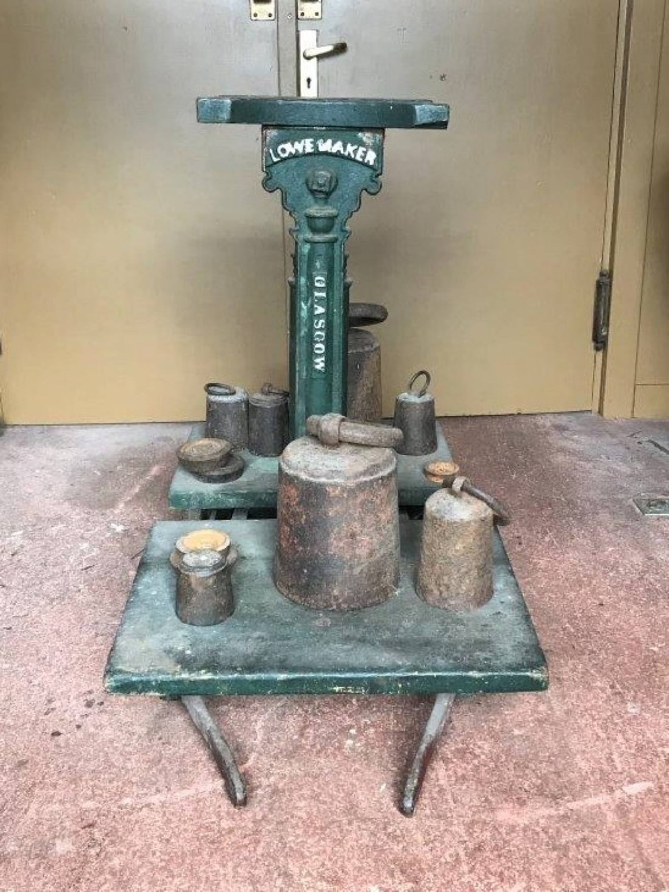 4 Cwt Potato Scales Lowe Maker Glasgow