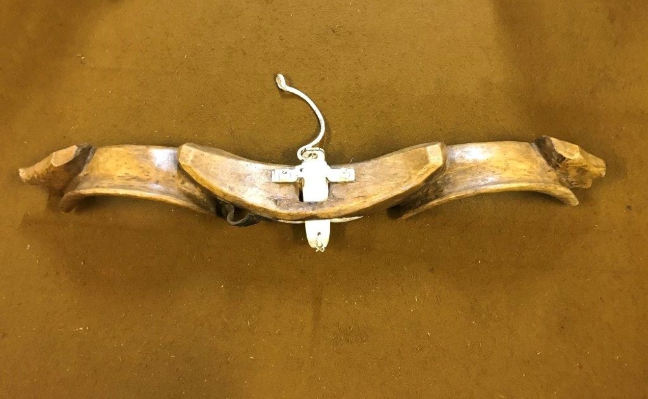 Antique Sycamore Double Oxen Yoke