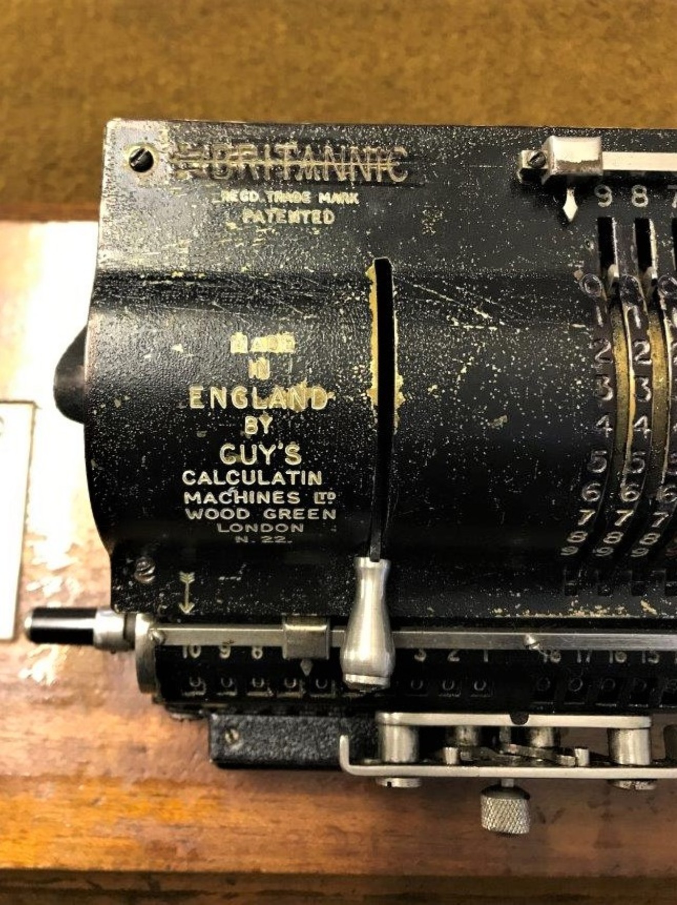 Guy's Britannic Model 2A Odhner Pinwheel Calculator
