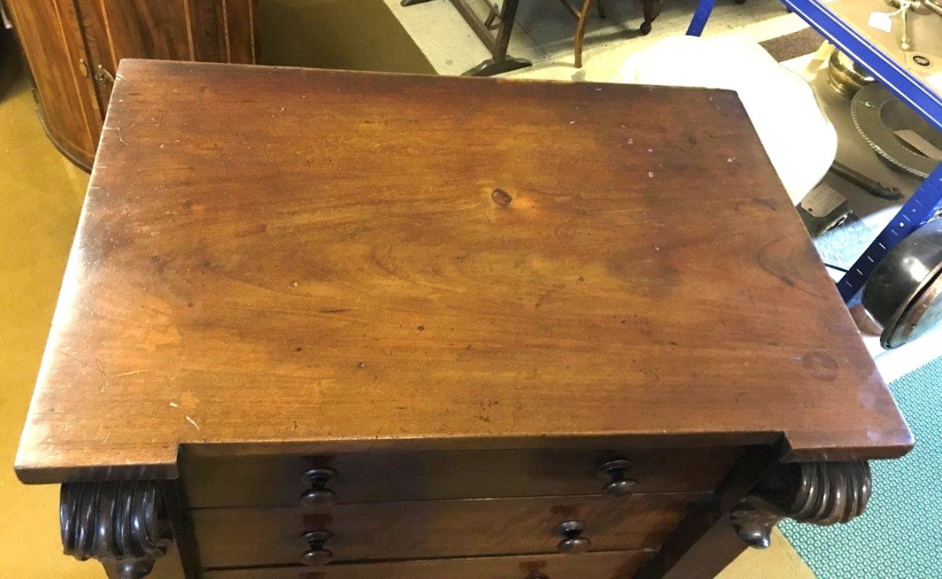 Victorian Mahogany Wellington Chest of Drawers