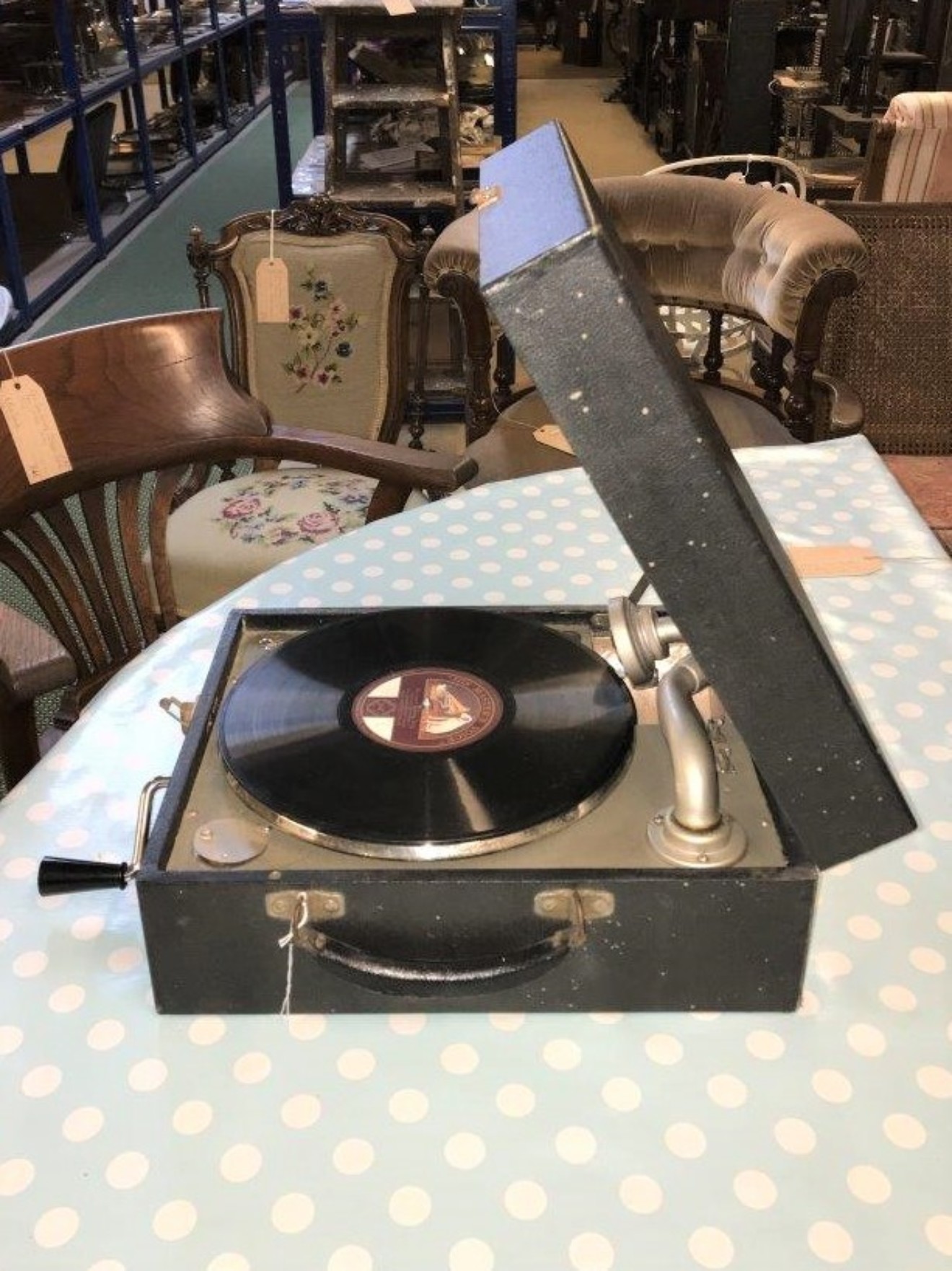 Brunswick Portable Record Player