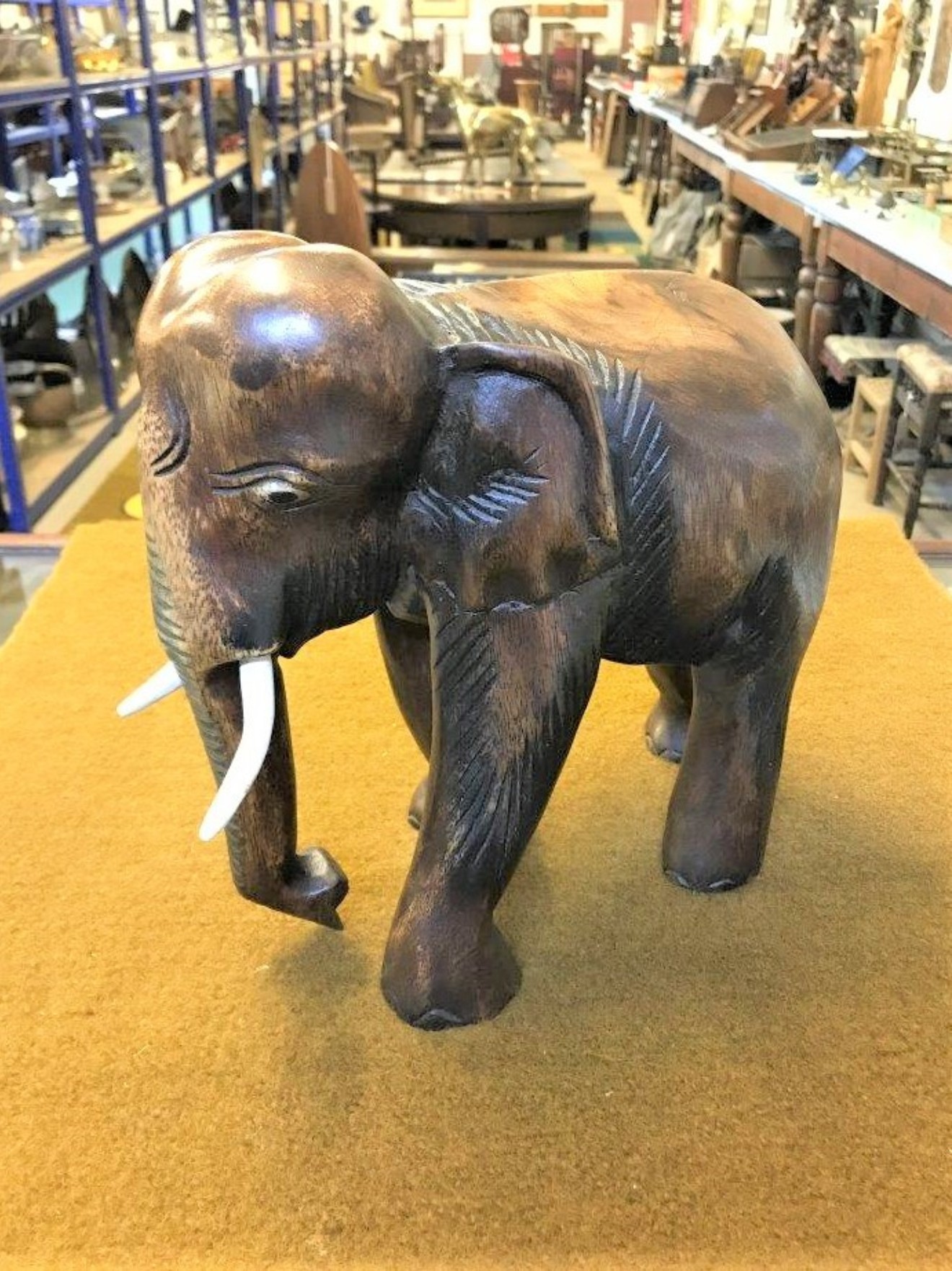 Wooden Carved Elephant