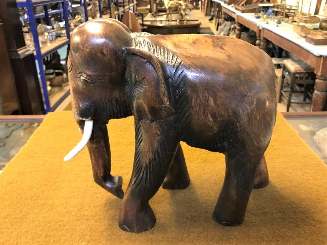Wooden Carved Elephant