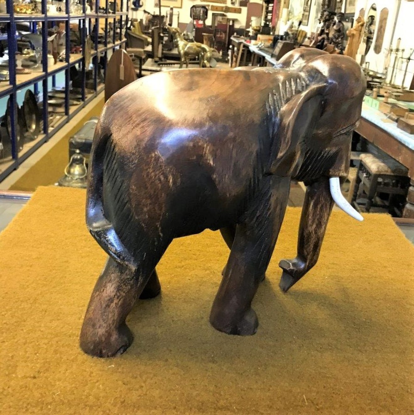 Wooden Carved Elephant