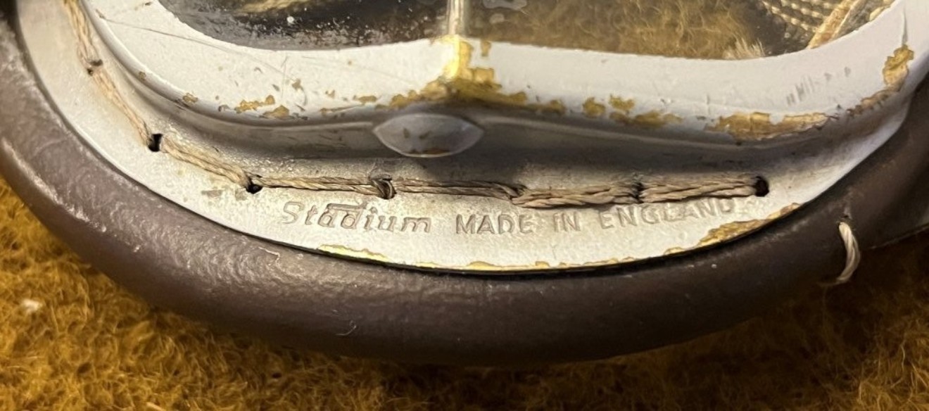 Vintage Stadium Motorcycle / Flying Goggles with Laminated Glasses
