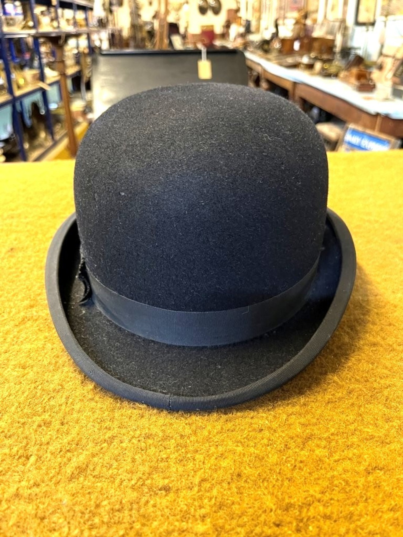 Vintage Bowler Hat by Christy's London Size 7 1/2" (58cm)