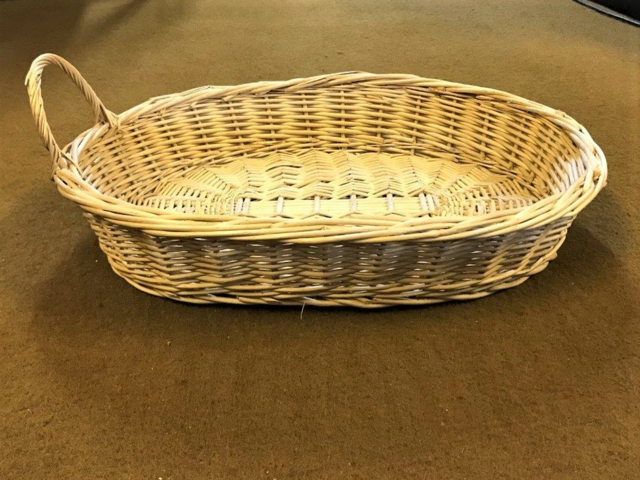 Small Oval Wicker Basket