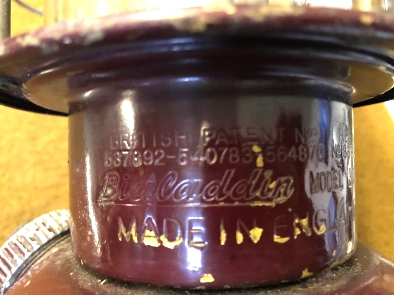 Vintage Bialaddin 300 X Oil Lamp