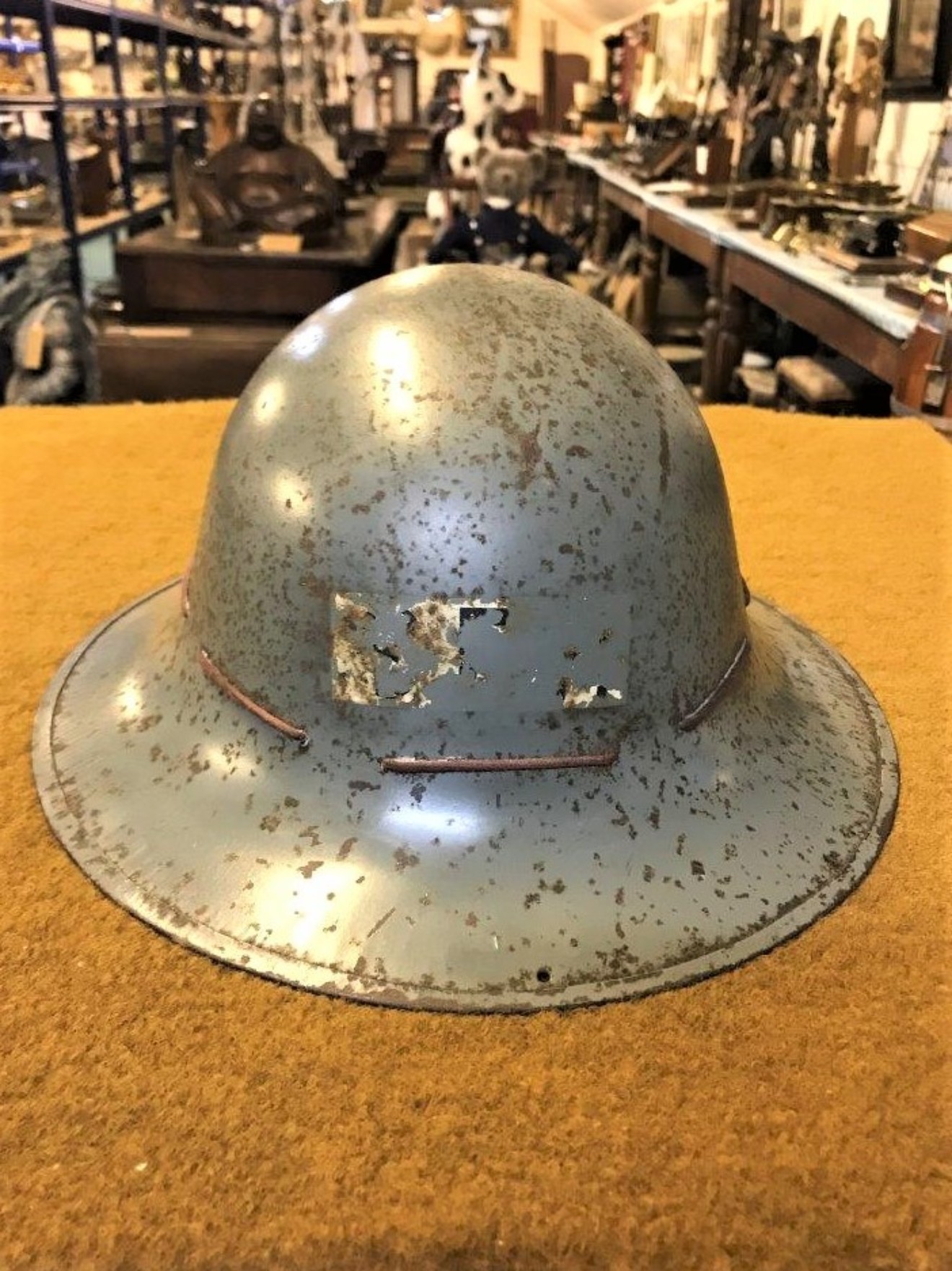 WW2 Steel Brodie Helmet with Liner