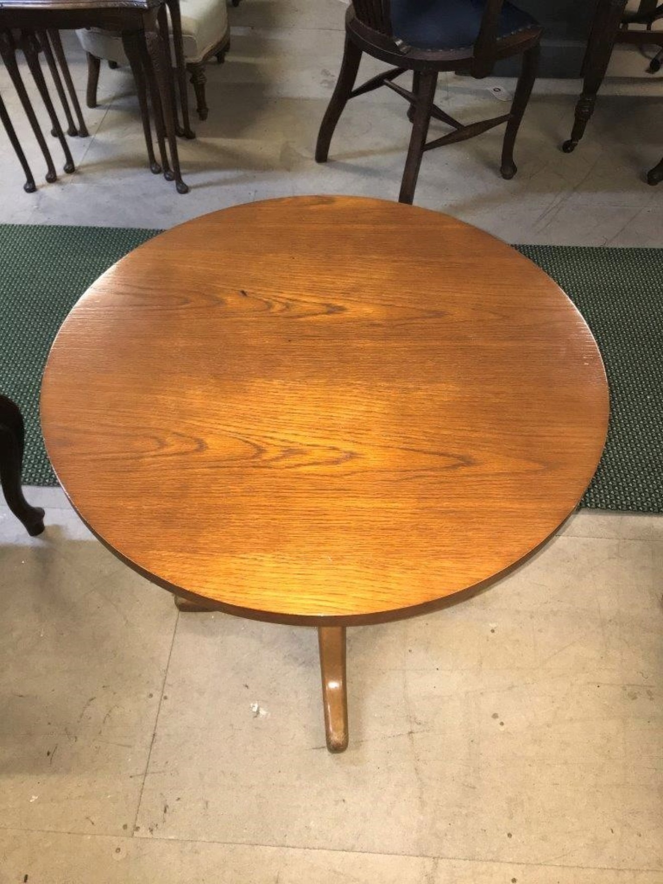 Round Wooden Pub Tables (9)