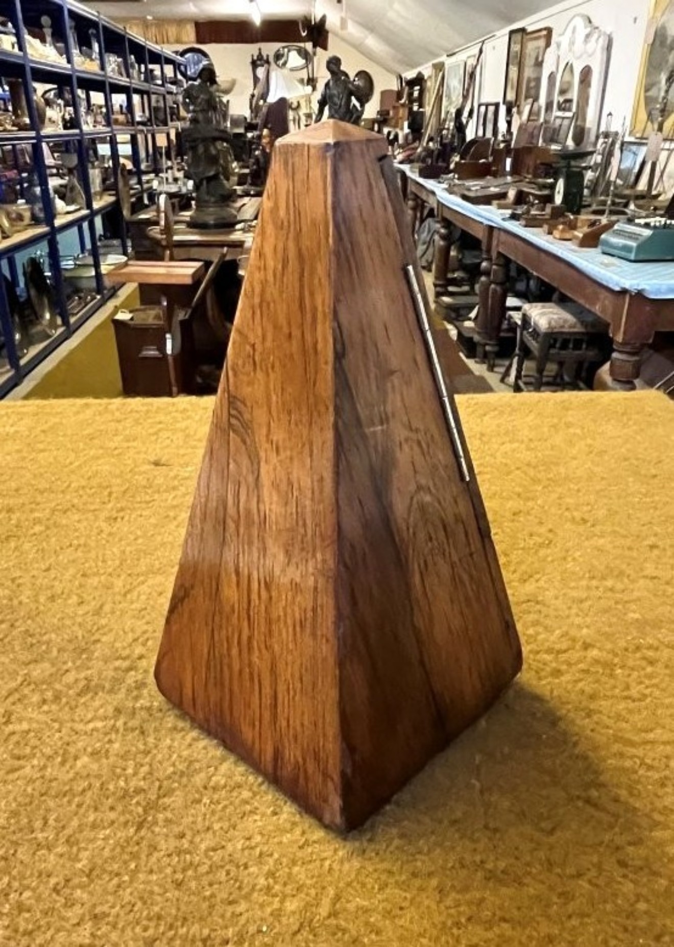 Victorian Metronome De Maelzel London Best English Made in Rosewood Case