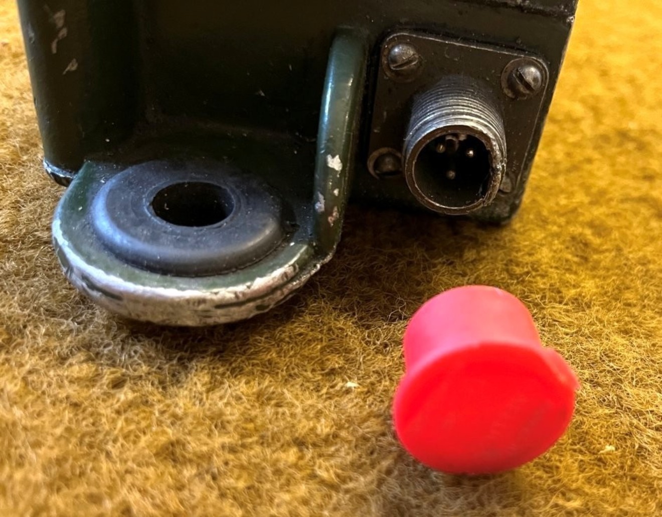 Vintage Pair of Military Armoured Vehicle Lamps