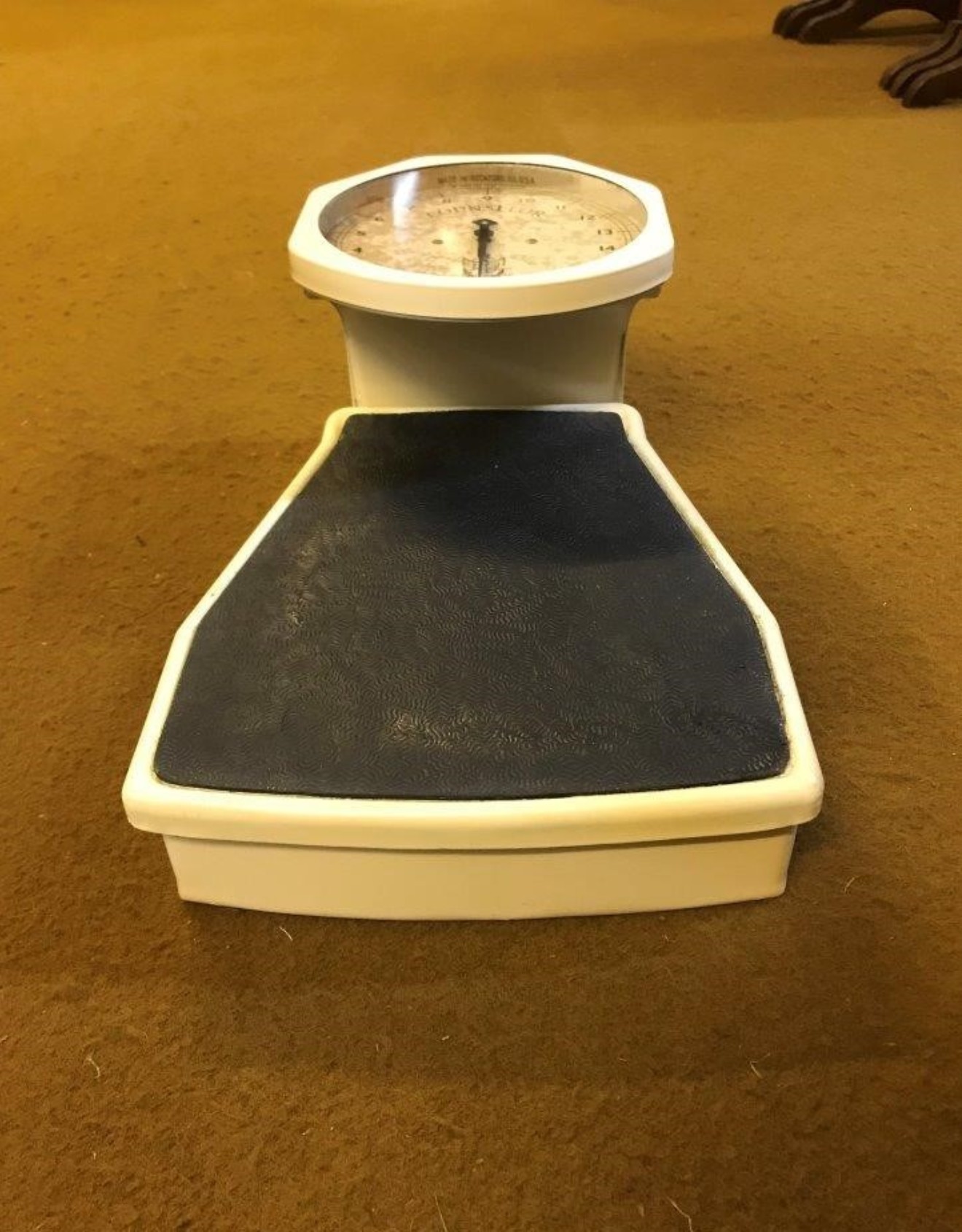 Antique American Bathroom Scales "Counselor" by The Brearly Co Rockford Illinois USA