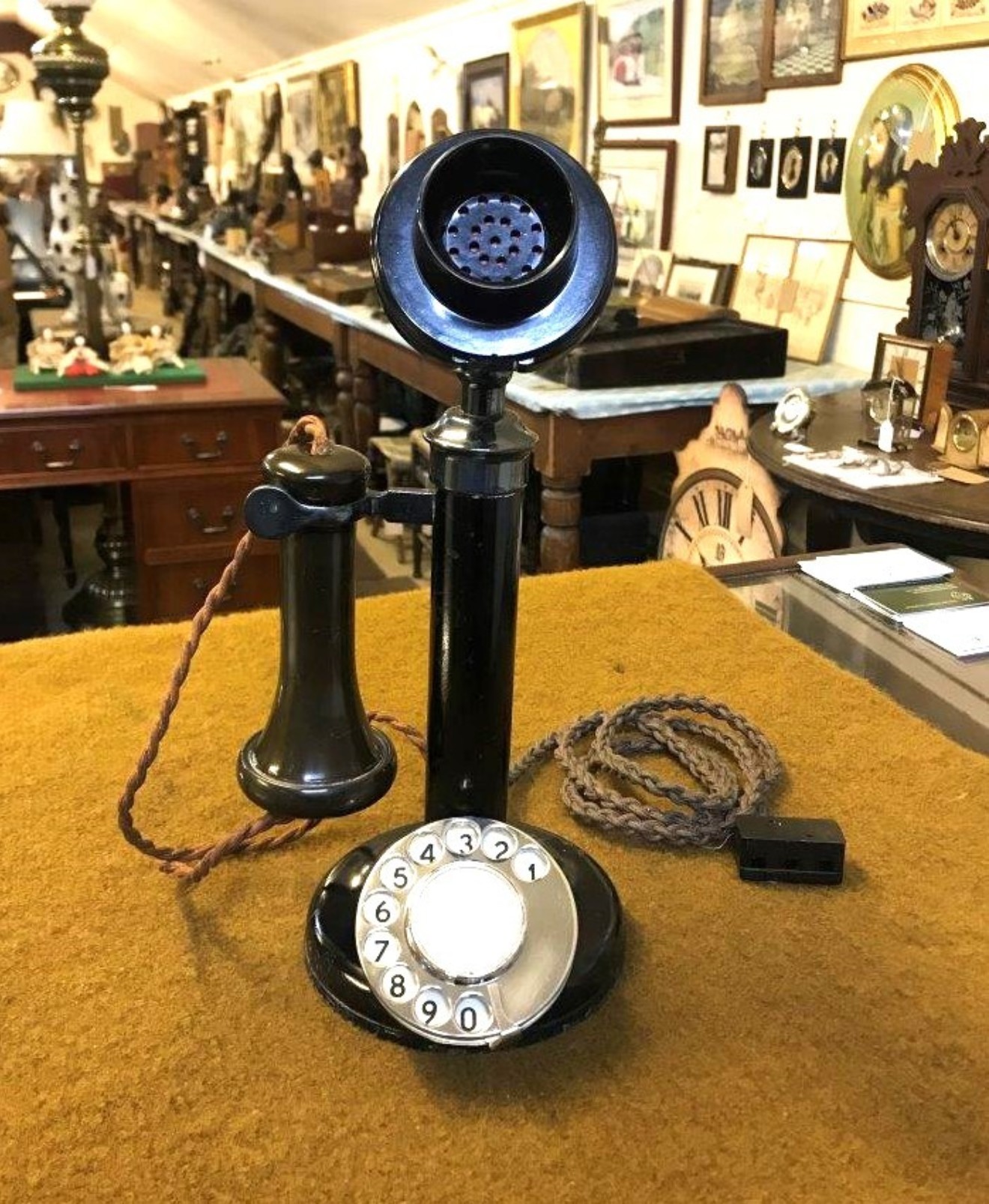 Antique GPO 150 Candlestick Telephone