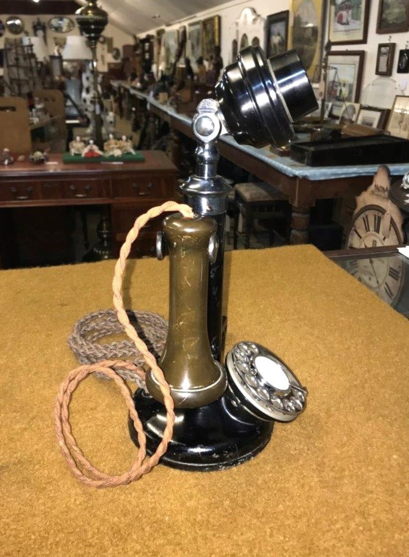 Antique GPO 150 Candlestick Telephone