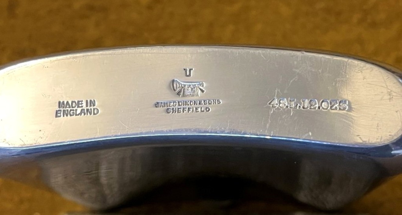 Antique Pewter Spirit Flask by James Dixon & Sons Sheffield