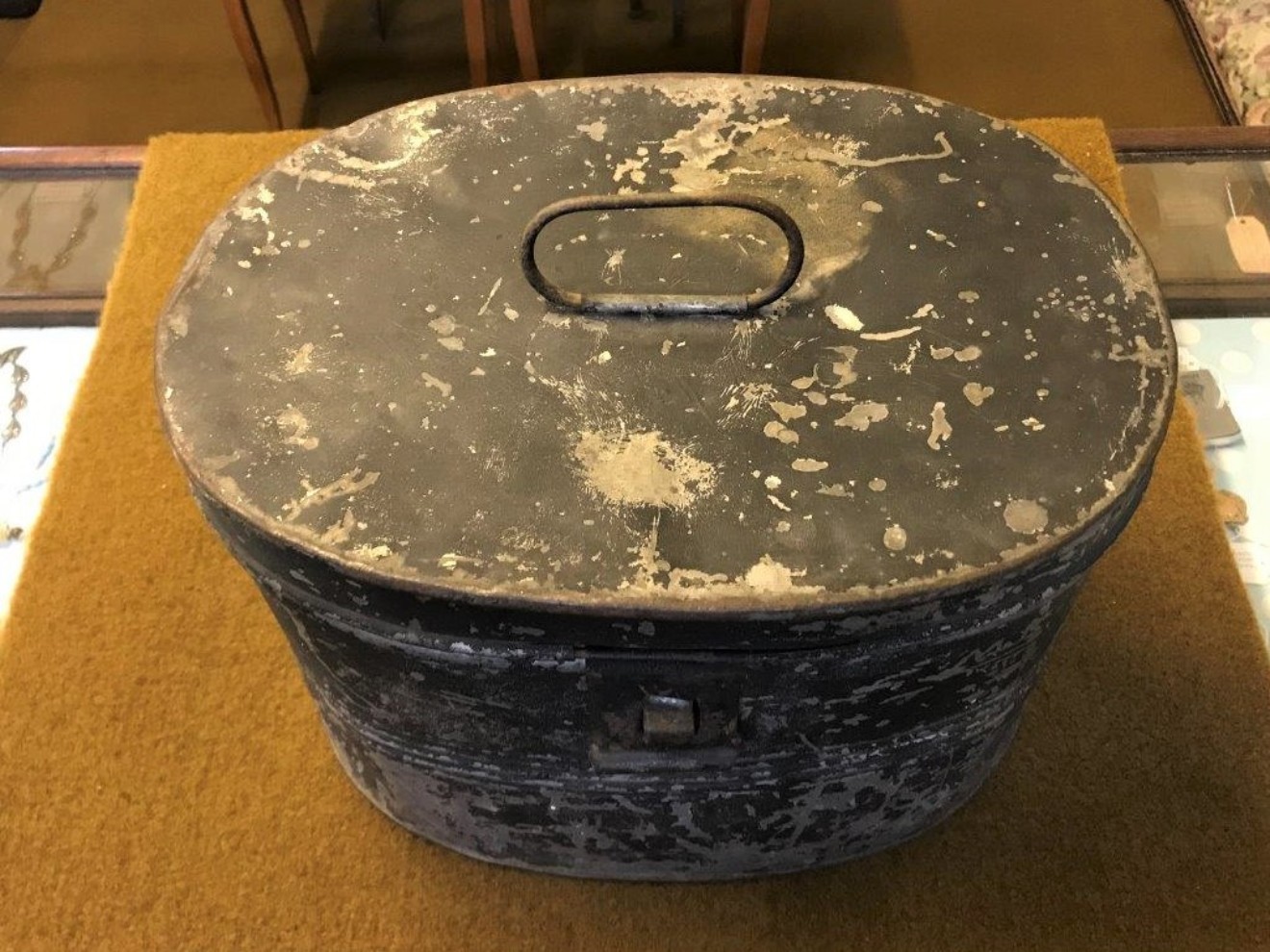 Metal Hat Box