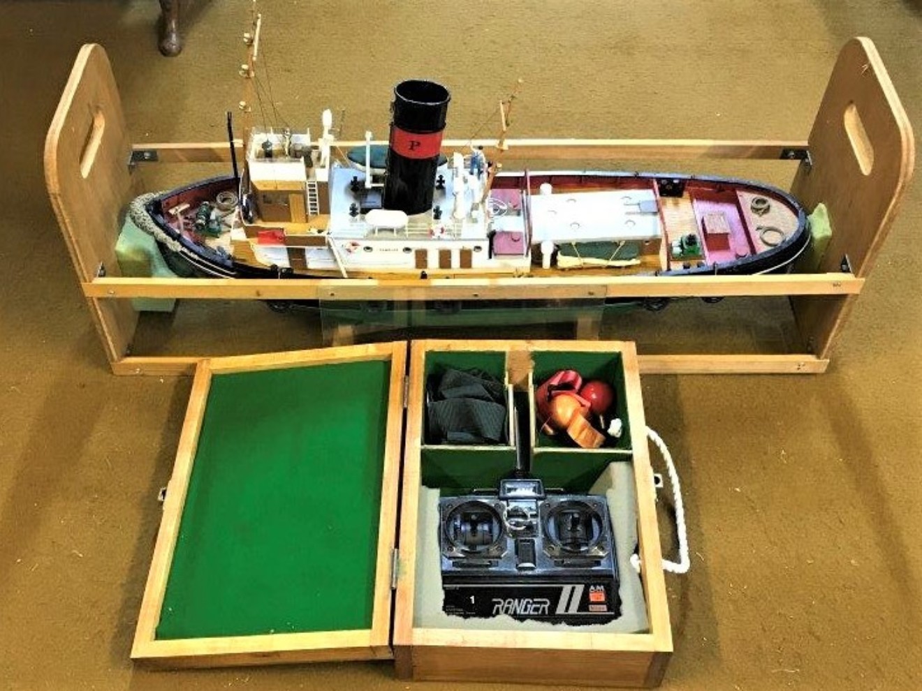 Radio Controller Model Tug Boat "Rambler"