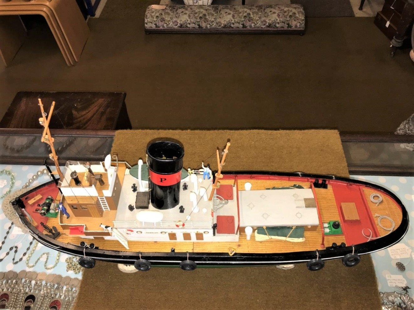 Radio Controller Model Tug Boat "Rambler"