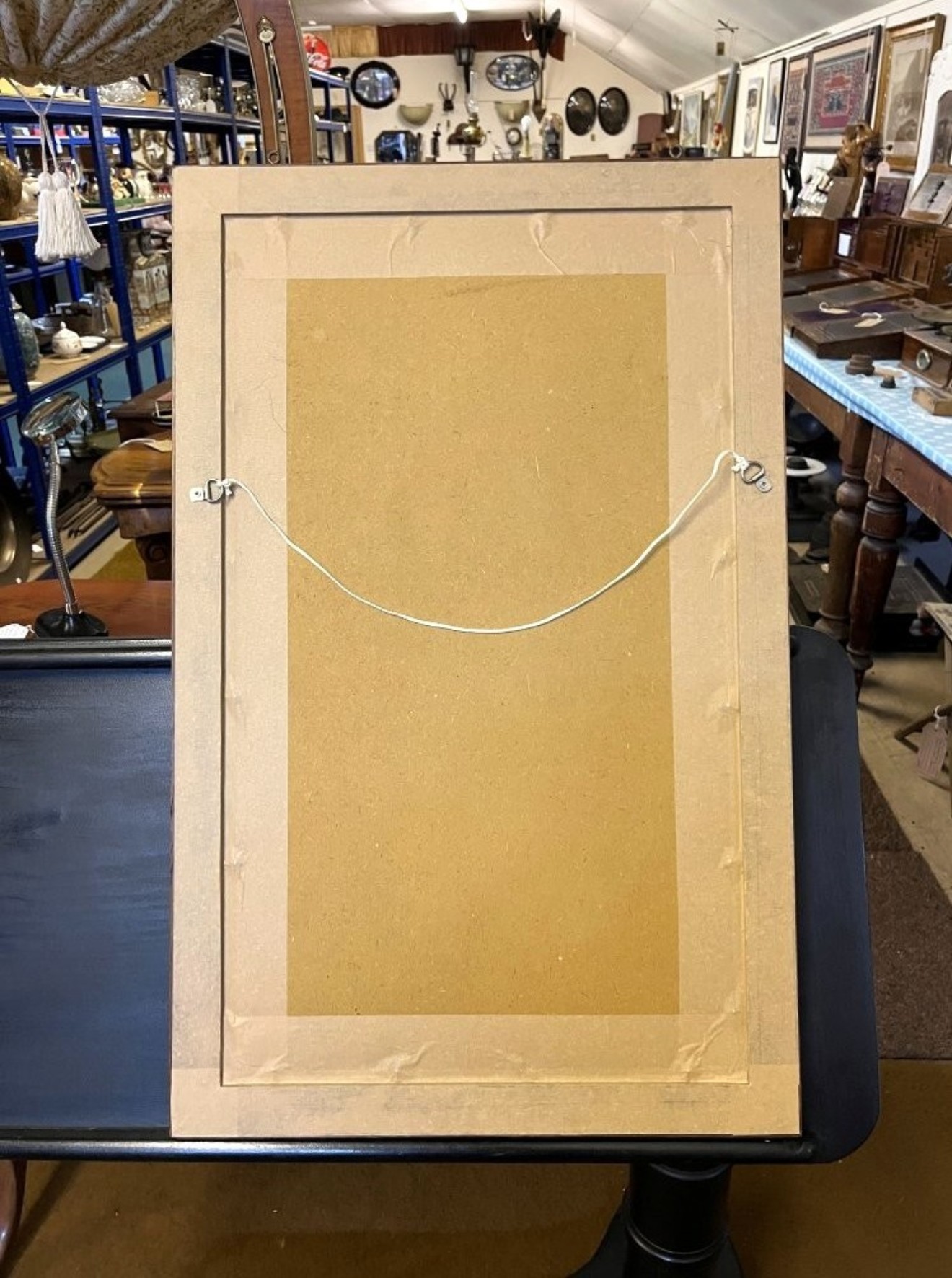 Vintage The Rules of Billiards in Original Oak Frame