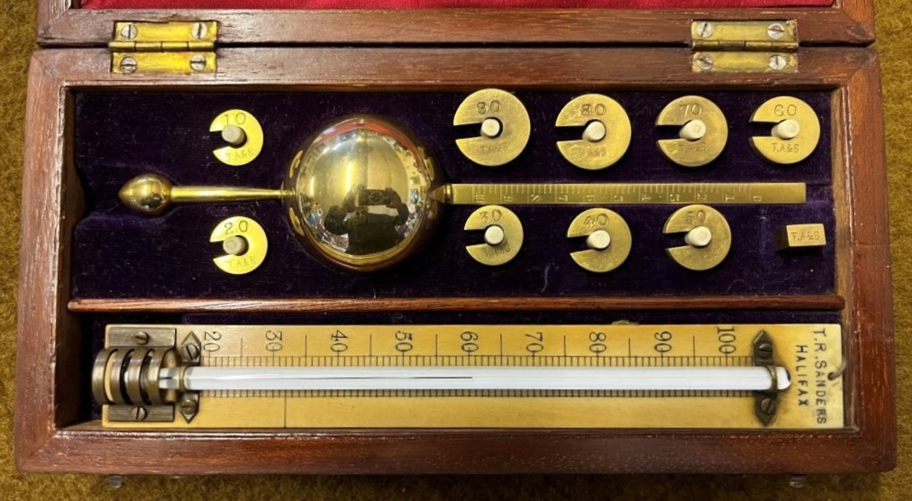 Antique Sikes Hydrometer Retailed by Thomas Armstrong & Brother Manchester & Liverpool