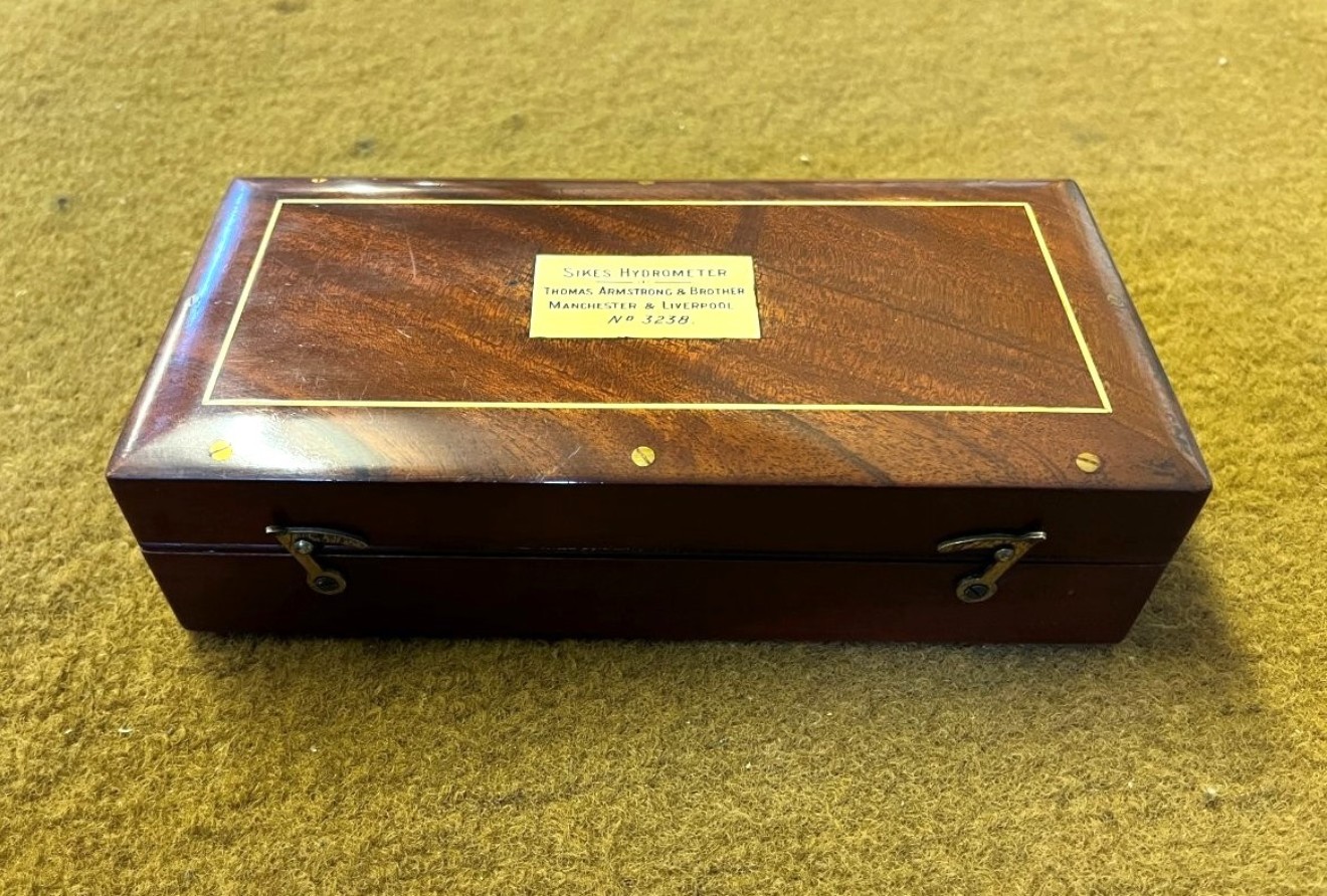Antique Sikes Hydrometer Retailed by Thomas Armstrong & Brother Manchester & Liverpool