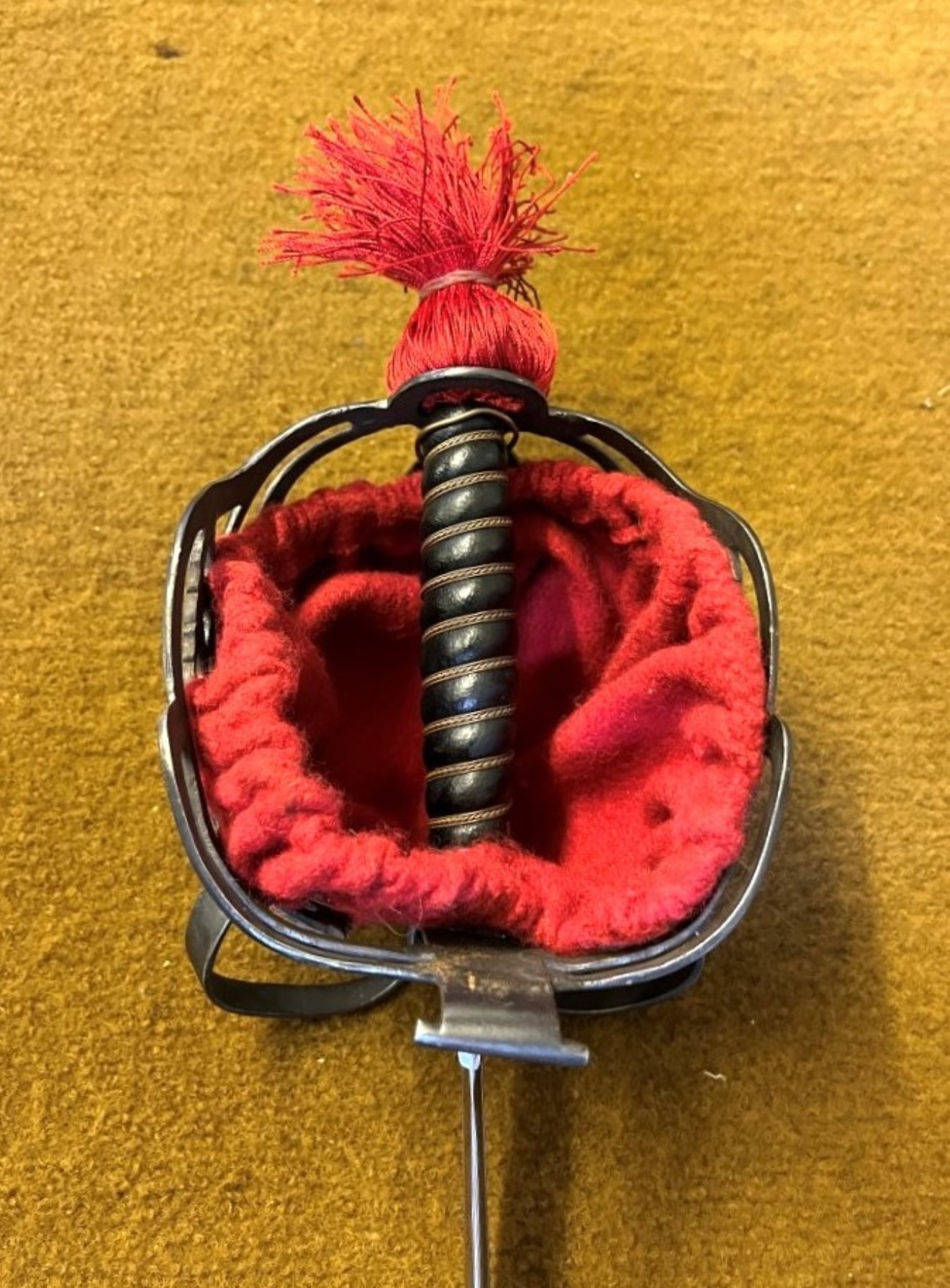 Replica Scottish 1828 Pattern Basket Hilt Broadsword and Scabbard