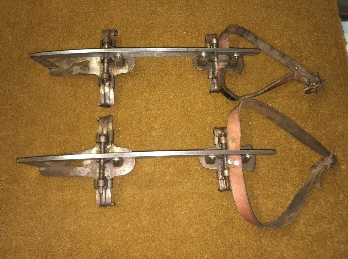 Vintage German Blitz Size 30 Adjustable Ice Skates