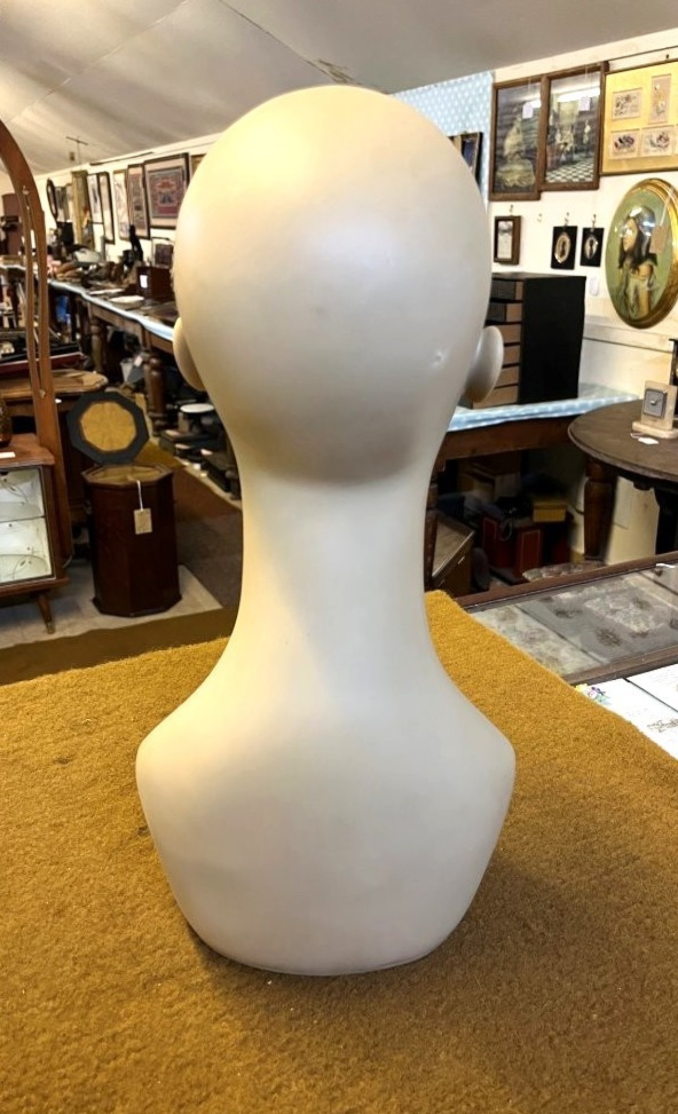 Vintage Female Mannequin Head