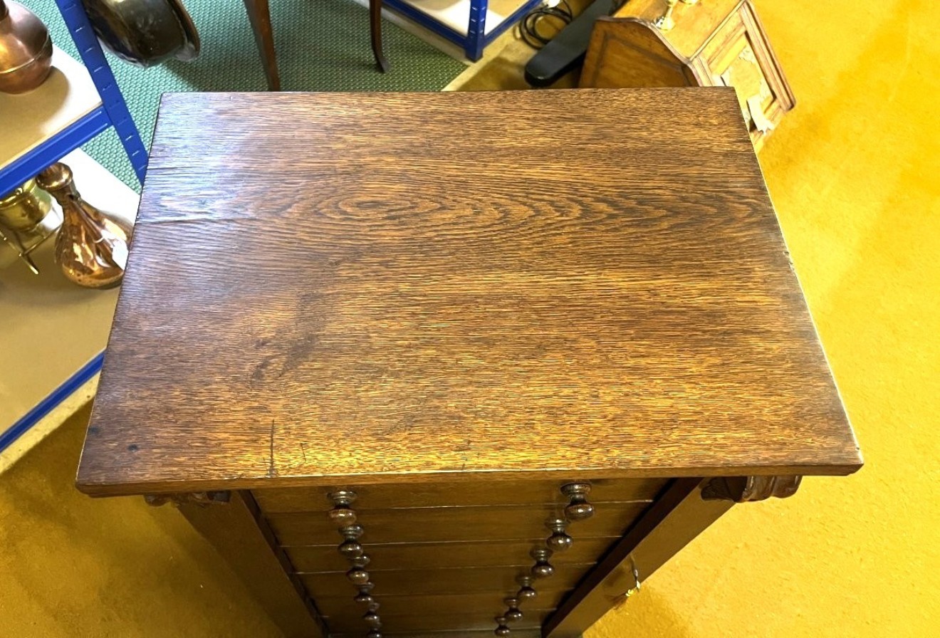 Antique Mahogany Wellington Chest