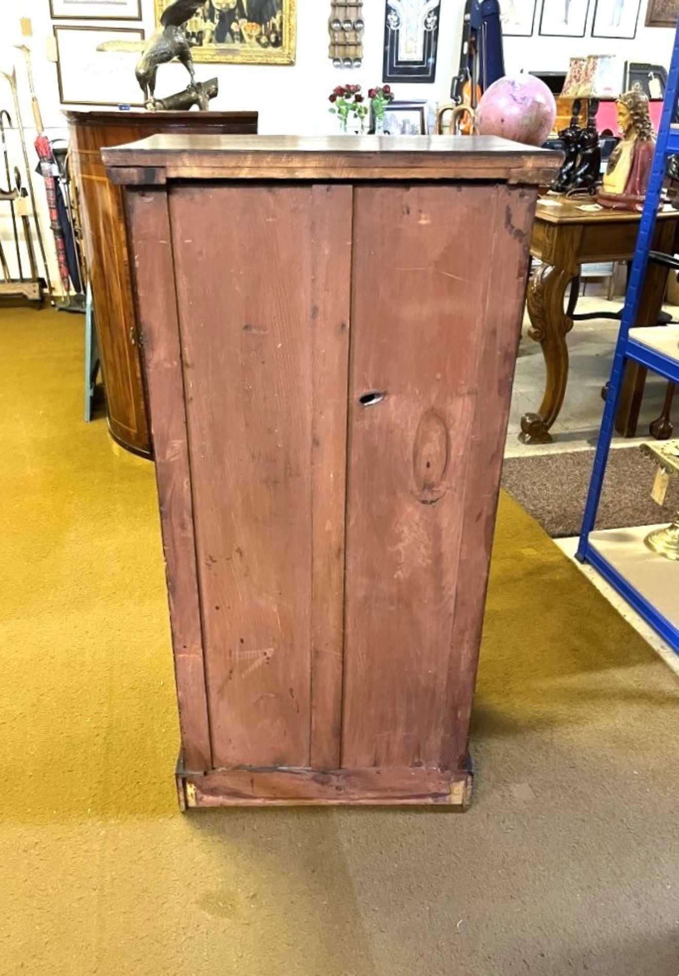 Antique Mahogany Wellington Chest