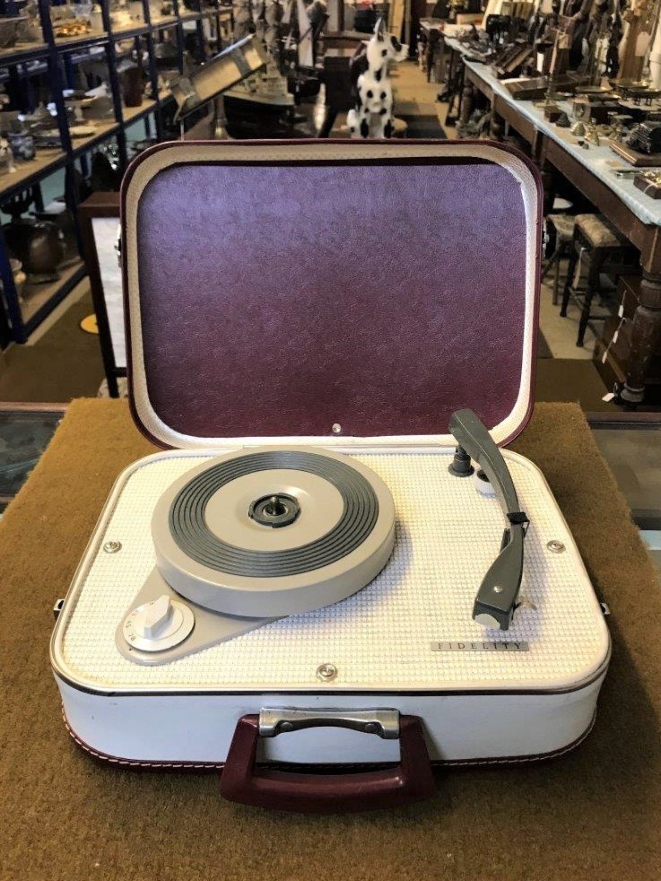 Fidelity Portable Record Player Model HF 31