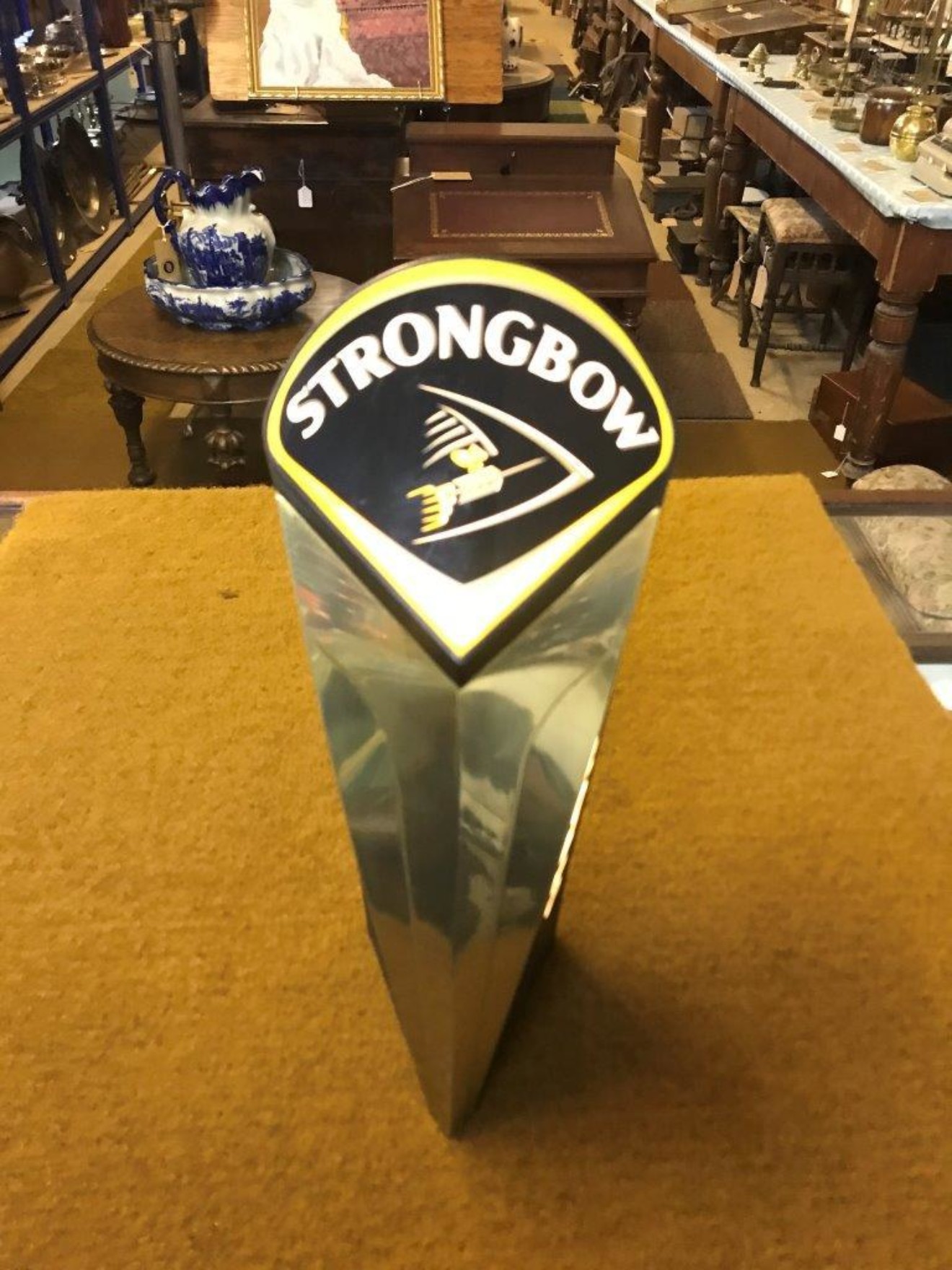 Illuminated Strongbow Cider Font Complete with 12V Power Supply