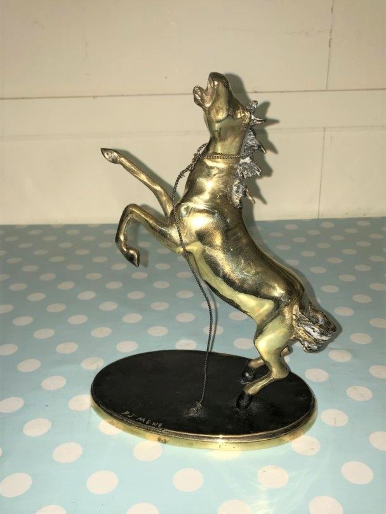 Brass Prancing Horse