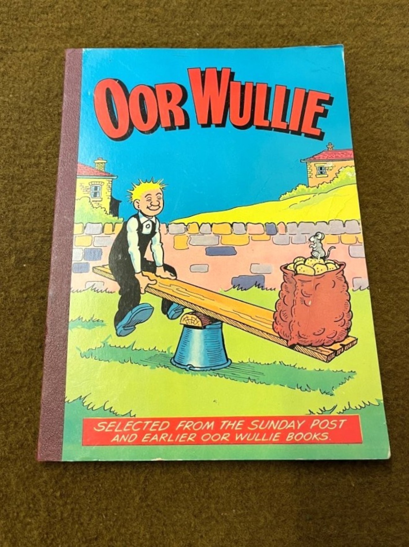Vintage "Oor Wullie" 1976 Annual