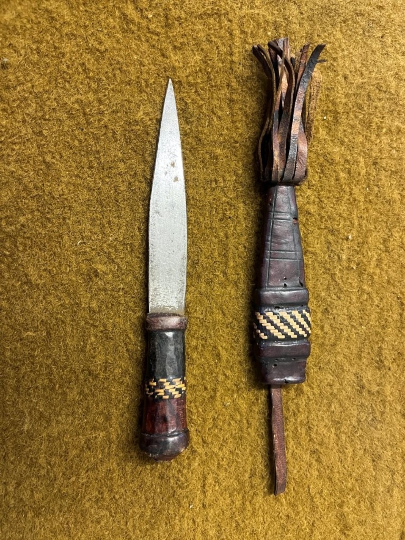 Vintage West African Sleeve Dagger