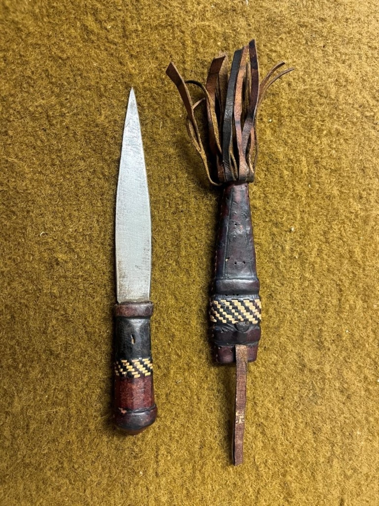 Vintage West African Sleeve Dagger