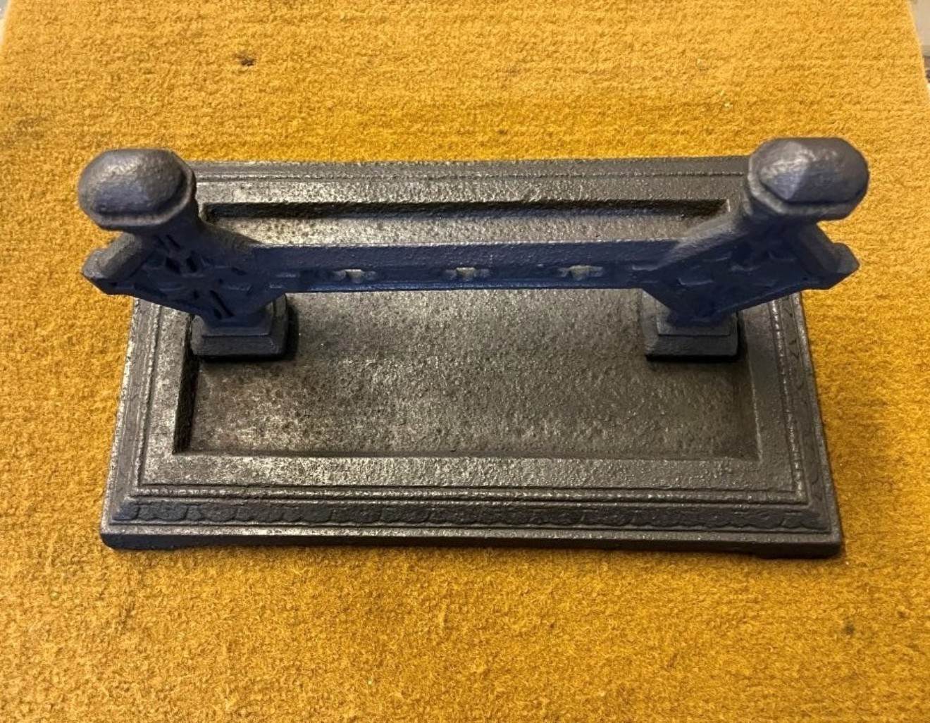 Victorian Cast Iron Boot Scraper from the Falkirk Foundry Scotland